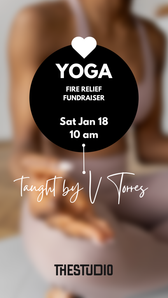 Yoga Fire Relief fundraiser Jan. 18th 2026