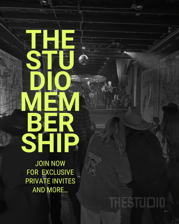 The Studio Membership. Join now for exclusive invites