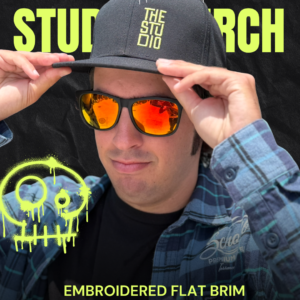 Embroidered Flat Brim
