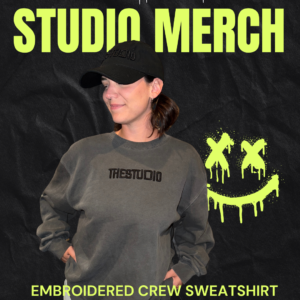 Embroidered Crew Sweatshirt